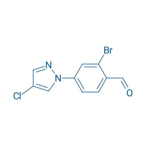 2-Bromo-4-(4-chloro-1H-pyrazol-1-yl)benzaldehyde 1g