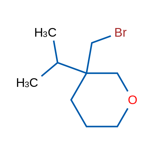 3-(Bromomethyl)-3-(propan-2-yl)oxane 1g