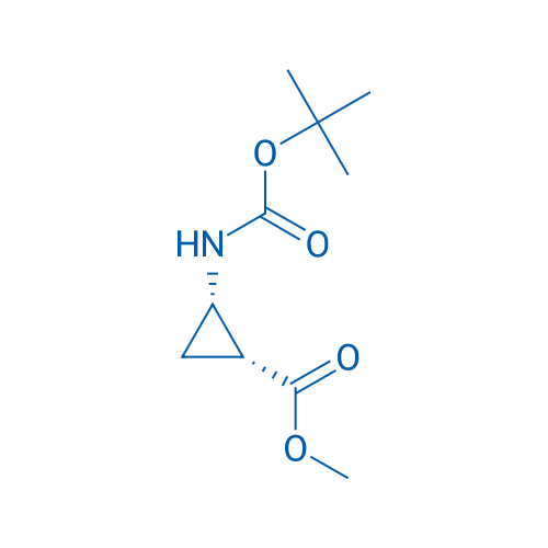 (1R,2S)-rel-Methyl 2-((tert-butoxycarbonyl)amino)cyclopropanecarboxylate 100mg