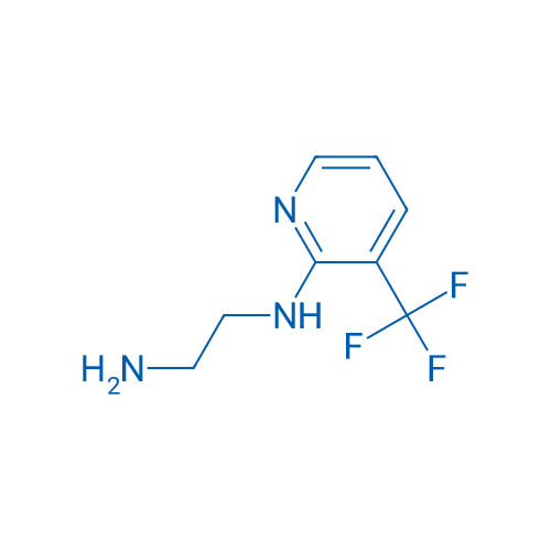 N-(2-Aminoethyl)-3-(trifluoromethyl)pyridin-2-amine 100mg