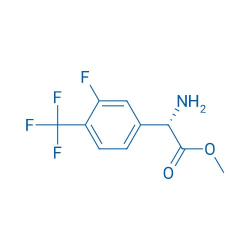 (S)-Methyl 2-amino-2-(3-fluoro-4-(trifluoromethyl)phenyl)acetate 100mg