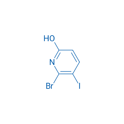6-Bromo-5-iodopyridin-2-ol 1g