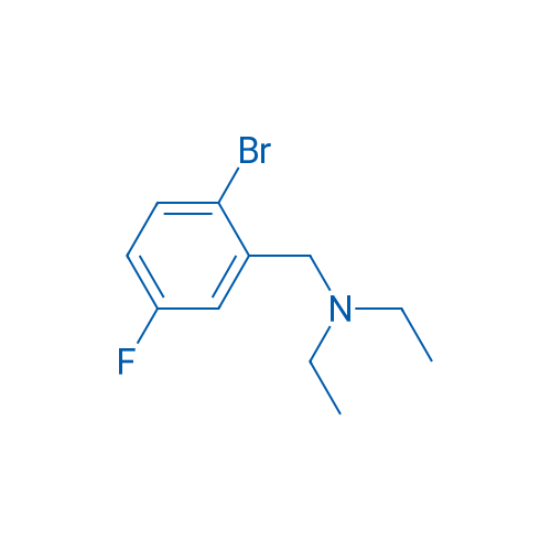 N-(2-bromo-5-fluorobenzyl)-N-ethylethanamine 250mg