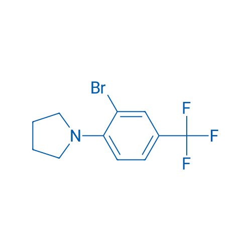 1-(2-bromo-4-(trifluoromethyl)phenyl)pyrrolidine 1g
