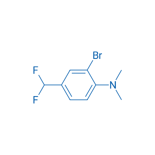 2-bromo-4-(difluoromethyl)-N,N-dimethylaniline 250mg