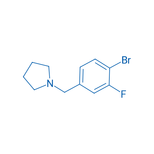 1-(4-Bromo-3-fluorobenzyl)pyrrolidine 1g