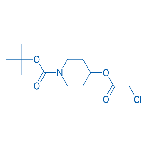 tert-Butyl 4-(2-chloroacetoxy)piperidine-1-carboxylate 250mg