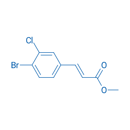 Methyl 3-(4-bromo-3-chlorophenyl)acrylate 250mg