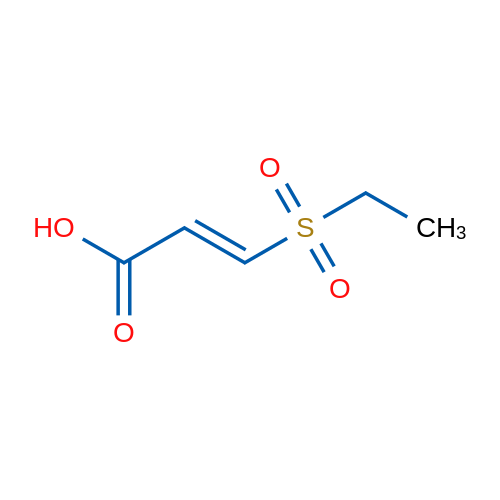 3-(Ethanesulfonyl)prop-2-enoic acid 50mg