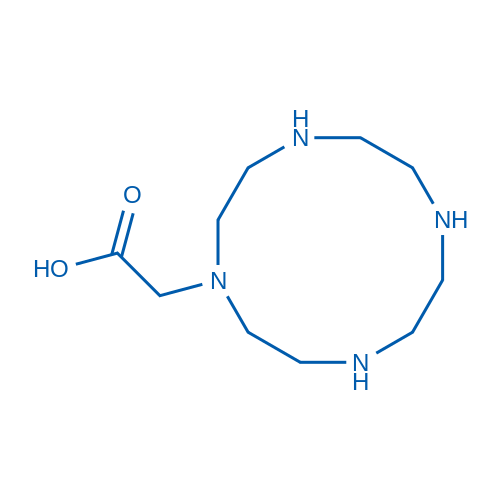 2-(1,4,7,10-Tetraazacyclododecan-1-yl)acetic acid 50mg
