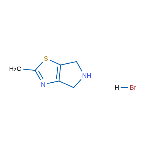 2-Methyl-5,6-dihydro-4H-pyrrolo[3,4-d]thiazole hydrobromide 1g