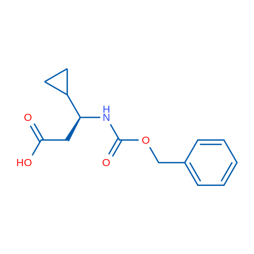 (3S)-3-{[(benzyloxy)carbonyl]amino}-3-cyclopropylpropanoic acid 1g