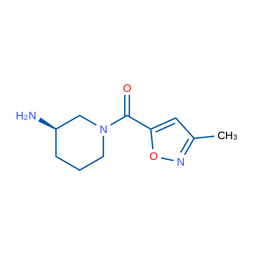 (3R)-1-(3-Methyl-1,2-oxazole-5-carbonyl)piperidin-3-amine 1g