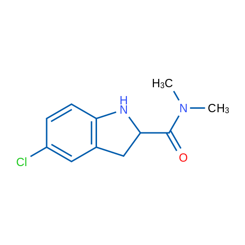 5-Chloro-N,N-dimethylindoline-2-carboxamide 1g