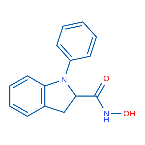 N-Hydroxy-1-phenylindoline-2-carboxamide 1g