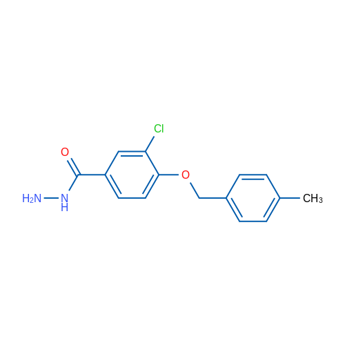 3-Chloro-4-((4-methylbenzyl)oxy)benzohydrazide 1g