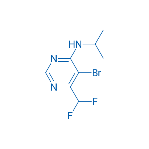 5-Bromo-6-(difluoromethyl)-N-isopropylpyrimidin-4-amine 1g