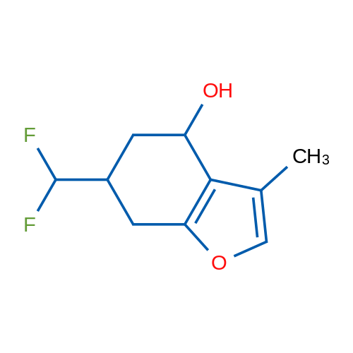 6-(Difluoromethyl)-3-methyl-4,5,6,7-tetrahydrobenzofuran-4-ol 1g