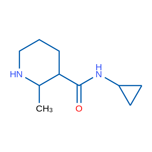 N-Cyclopropyl-2-methylpiperidine-3-carboxamide 1g