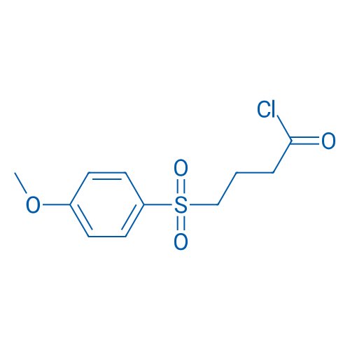 4-((4-Methoxyphenyl)sulfonyl)butanoyl chloride 1g