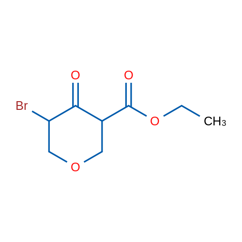 Ethyl 5-bromo-4-oxotetrahydro-2H-pyran-3-carboxylate 1g