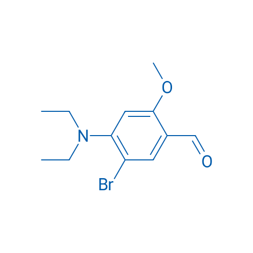 5-Bromo-4-(diethylamino)-2-methoxybenzaldehyde 1g