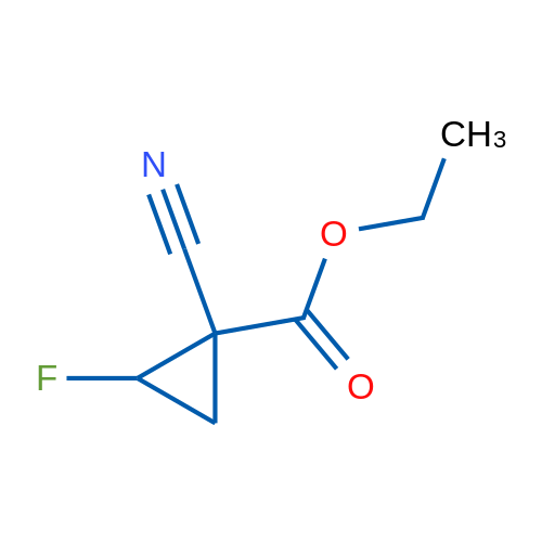 Ethyl 1-cyano-2-fluorocyclopropanecarboxylate 1g