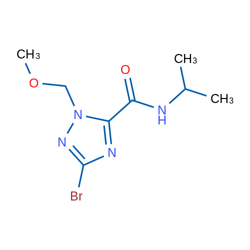 3-BRomo-n-isopropyl-1-(methoxymethyl)-1h-1,2,4-triazole-5-carboxamide 1g