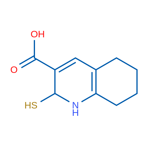 2-Mercapto-1,2,5,6,7,8-hexahydroquinoline-3-carboxylic acid 1g