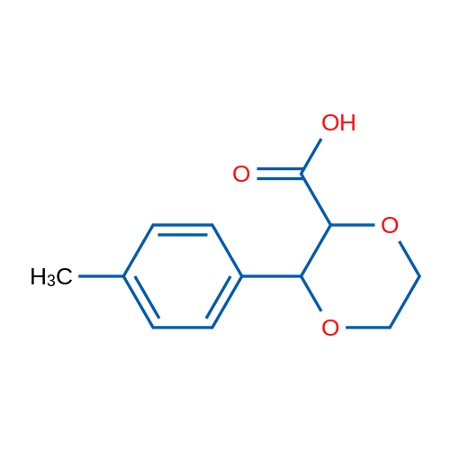 3-(p-Tolyl)-1,4-dioxane-2-carboxylic acid 5g