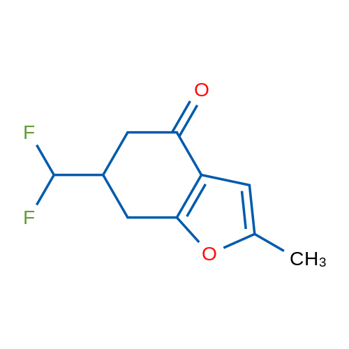 6-(Difluoromethyl)-2-methyl-6,7-dihydrobenzofuran-4(5H)-one 1g