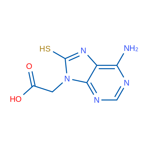 2-(6-Amino-8-mercapto-9H-purin-9-yl)acetic acid 5g