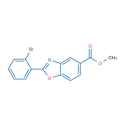 Methyl 2-(2-bromophenyl)benzo[d]oxazole-5-carboxylate 1g