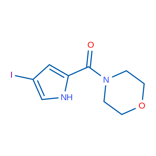 (4-Iodo-1H-pyrrol-2-yl)(morpholino)methanone 1g