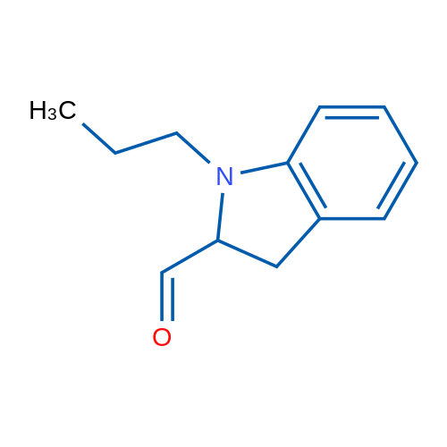 1-Propylindoline-2-carbaldehyde 5g
