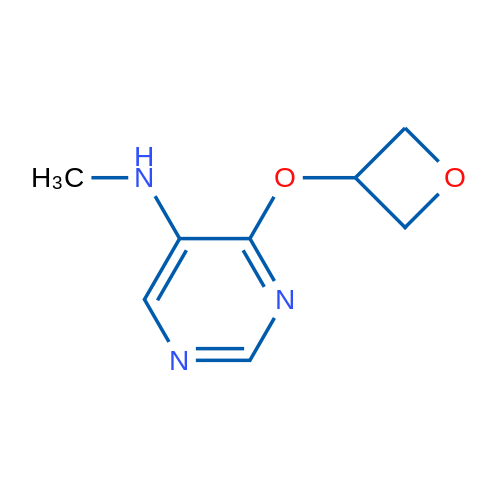 N-Methyl-4-(oxetan-3-yloxy)pyrimidin-5-amine 1g