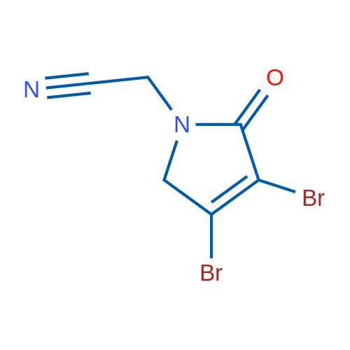 2-(3,4-Dibromo-2-oxo-2,5-dihydro-1H-pyrrol-1-yl)acetonitrile 1g