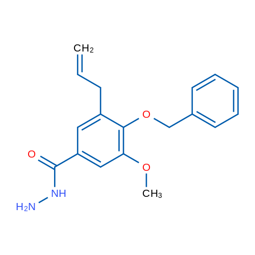 3-Allyl-4-(benzyloxy)-5-methoxybenzohydrazide 1g