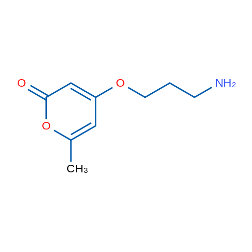 4-(3-Aminopropoxy)-6-methyl-2H-pyran-2-one 1g