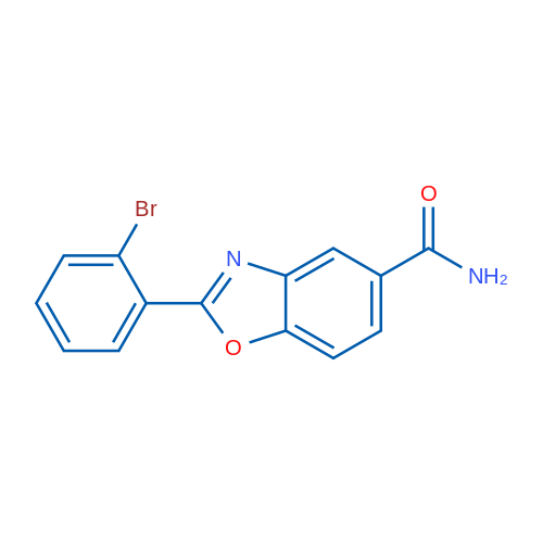 2-(2-Bromophenyl)benzo[d]oxazole-5-carboxamide 1g