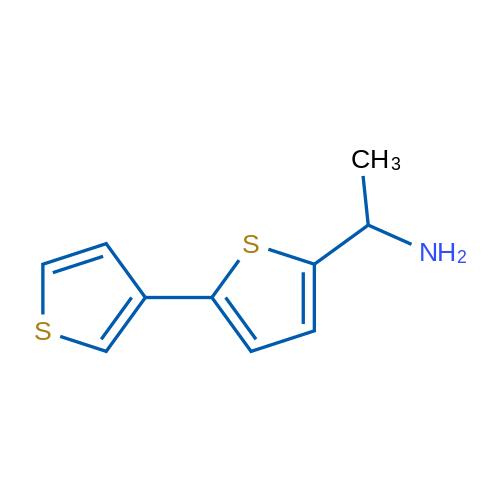 1-([2,3'-Bithiophen]-5-yl)ethan-1-amine 1g