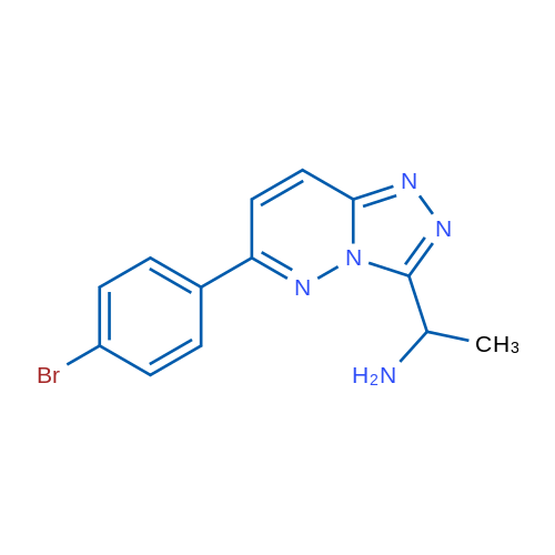 1-(6-(4-Bromophenyl)-[1,2,4]triazolo[4,3-b]pyridazin-3-yl)ethanamine 1g