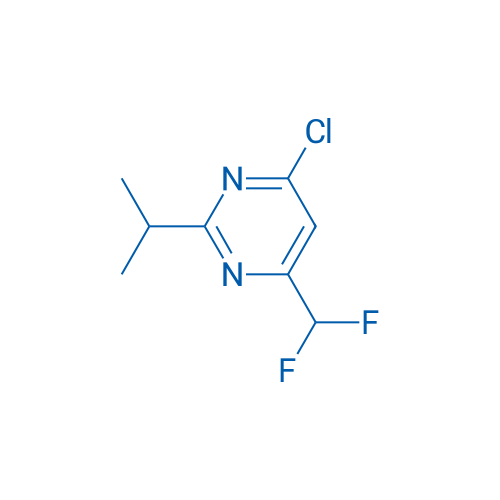 4-Chloro-6-(difluoromethyl)-2-isopropylpyrimidine 1g
