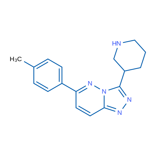 3-(Piperidin-3-yl)-6-(p-tolyl)-[1,2,4]triazolo[4,3-b]pyridazine 1g