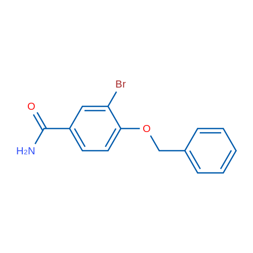 4-(Benzyloxy)-3-bromobenzamide 1g
