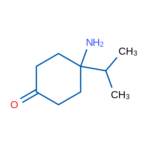 4-Amino-4-(propan-2-yl)cyclohexan-1-one 250mg