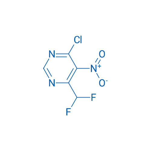 4-Chloro-6-(difluoromethyl)-5-nitropyrimidine 1g