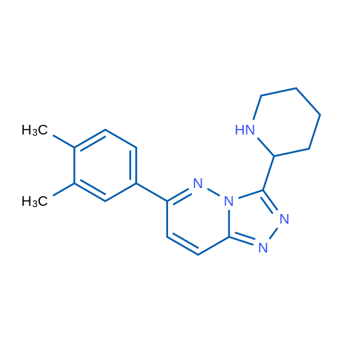 6-(3,4-Dimethylphenyl)-3-(piperidin-2-yl)-[1,2,4]triazolo[4,3-b]pyridazine 1g