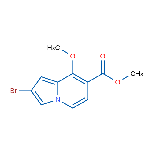Methyl 2-bromo-8-methoxyindolizine-7-carboxylate 1g