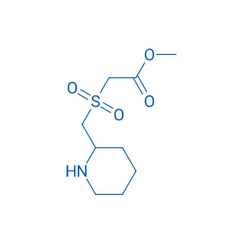 Methyl 2-[(piperidin-2-yl)methanesulfonyl]acetate 1g